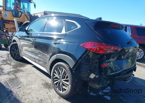 2020 Hyundai Tucson Ultimate из США, поврежденный, VIN KM8J3CALXLU078820